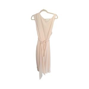 THEORY Silky Ivory Breanna Goddess Dress Size 10